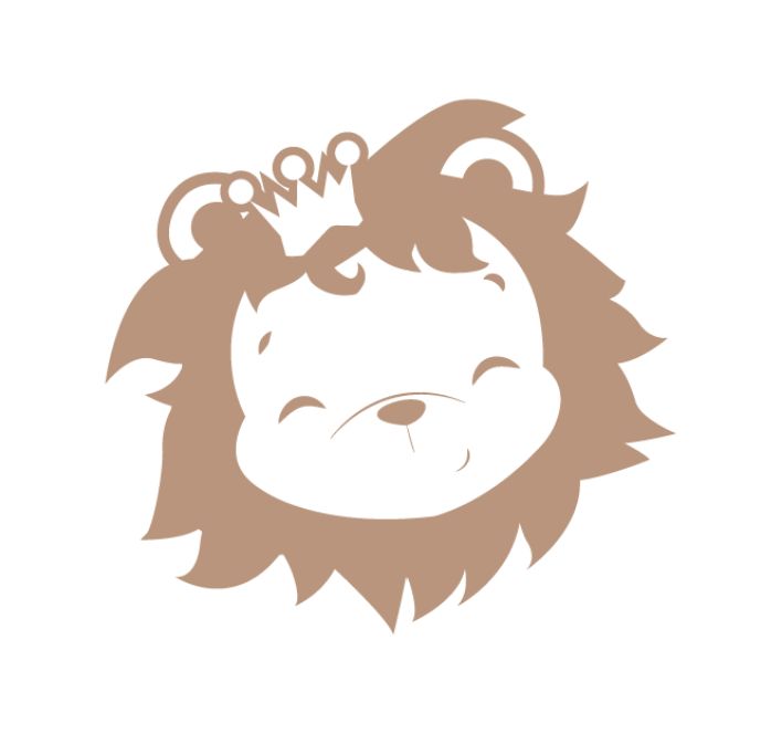 lleonets_Leon a una tinta